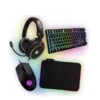 Stealth 4-in-1 Light Up Gaming Bundle - Keyboard, Mouse, Mouse Pad, C6-100 LED Gaming Headset -NARA Computer Shop V9WGE SQ1 0000000099 N A SLf