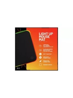 Stealth 4-in-1 Light Up Gaming Bundle - Keyboard, Mouse, Mouse Pad, C6-100 LED Gaming Headset -NARA Computer Shop V9WGE SQ7 0000000099 N A SLd3