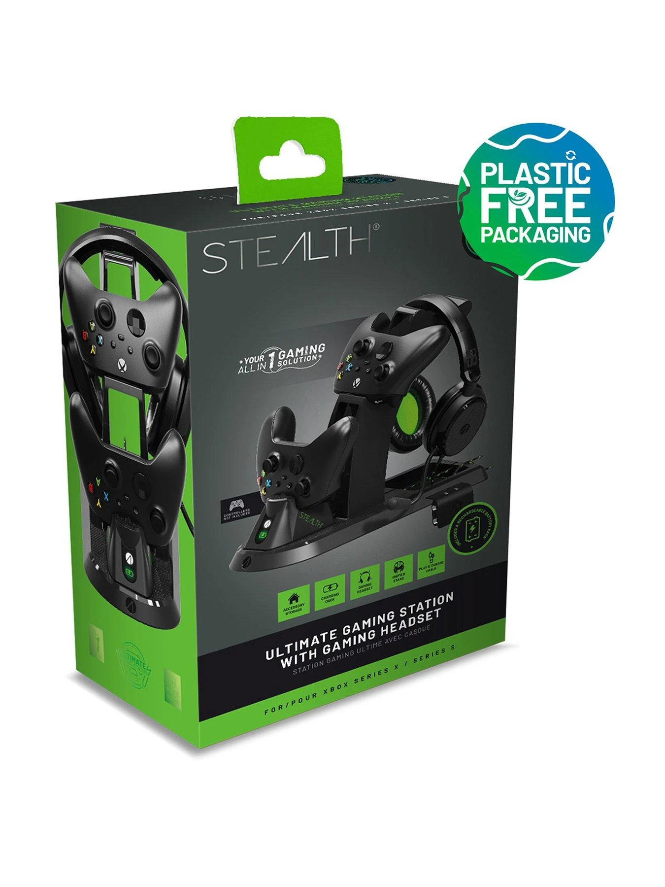 Stealth All-in-one Gaming Headset, Charging Dock & Headset Stand In One For Xbox Series S/X - Black 5 Stealth All-in-one Gaming Headset, Charging Dock & Headset Stand In One For Xbox Series S/X - Black - Image 3