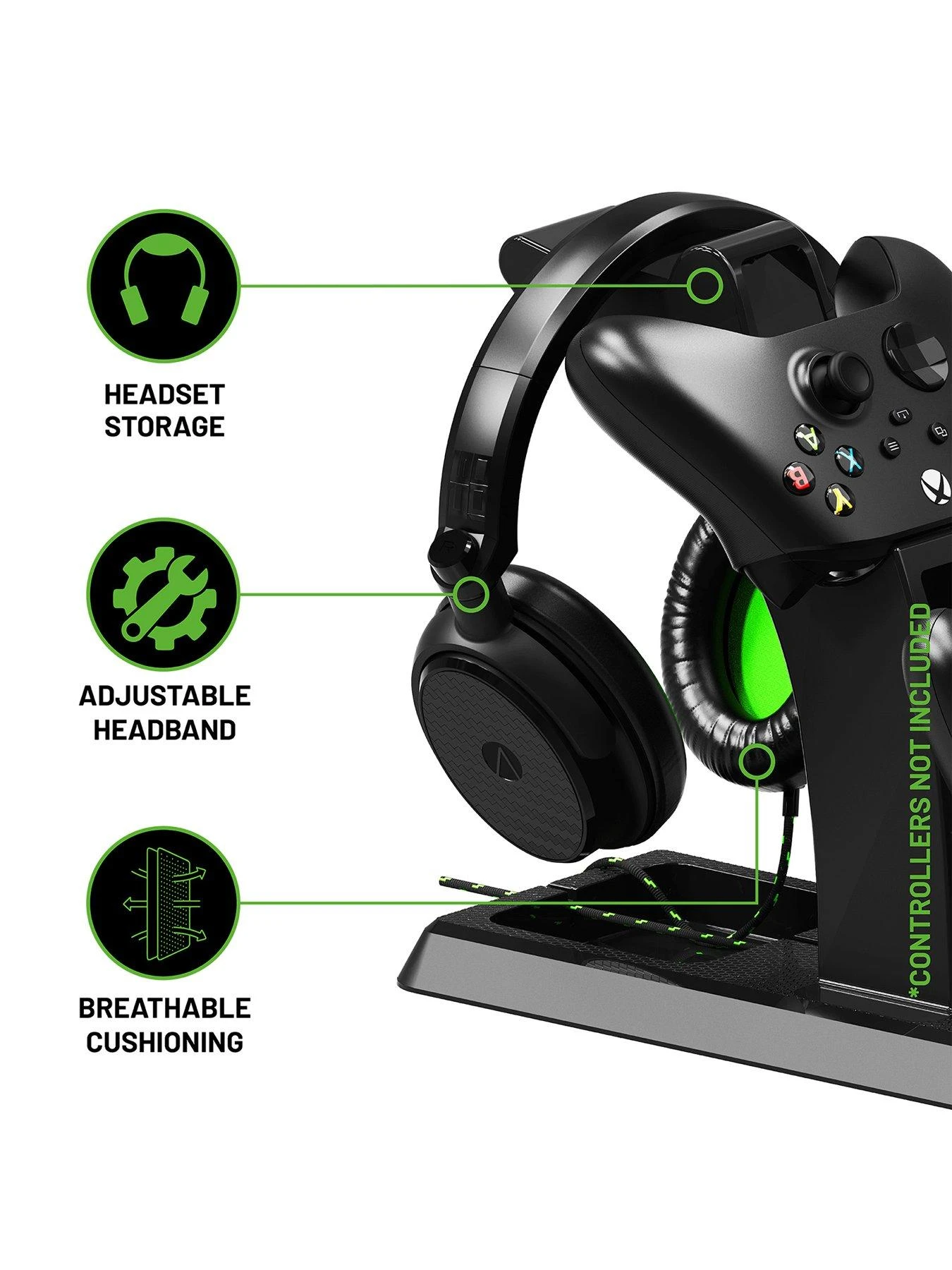 Stealth All-in-one Gaming Headset, Charging Dock & Headset Stand In One For Xbox Series S/X - Black 9 Stealth All-in-one Gaming Headset, Charging Dock & Headset Stand In One For Xbox Series S/X - Black - Image 7