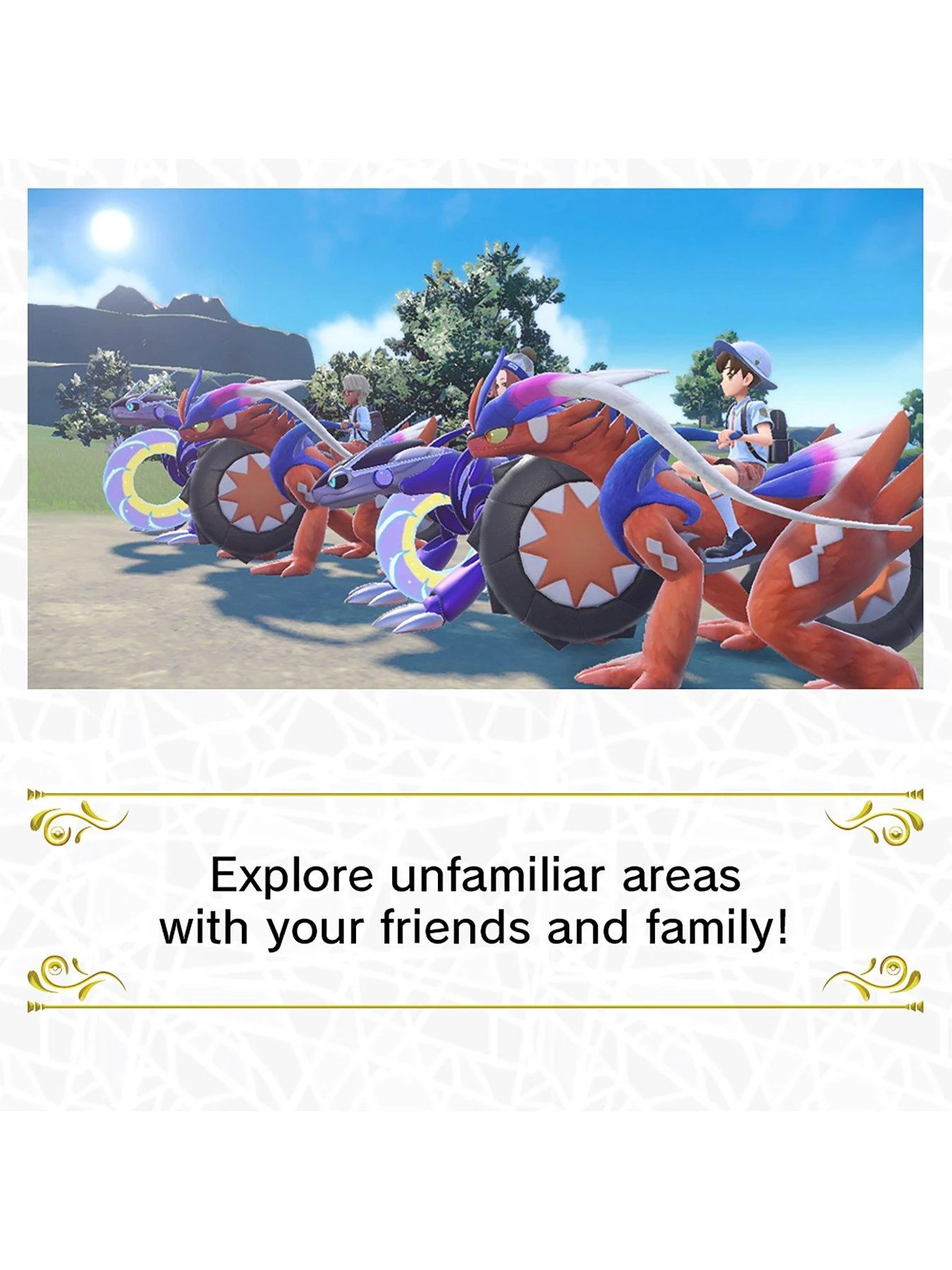 Nintendo Switch OLED Nintendo Switch HW (OLED Model) White & Pokemon Violet 8 Nintendo Switch OLED Nintendo Switch HW (OLED Model) White & Pokemon Violet - Image 6