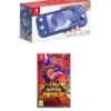 Nintendo Switch Lite Blue Console With & Pokemon Scarlet 1 Nintendo Switch Lite Blue Console With & Pokemon Scarlet -NARA Computer Shop VA31D SQ1 0000000020 BLUE SLf