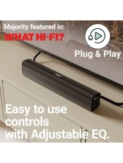 Majority Bowfell Plus Soundbar & Sub 100W -NARA Computer Shop VA3FJ SQ4 0000000004 BLACK SLd