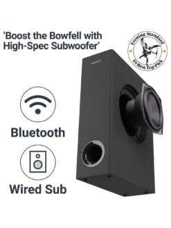 Majority Bowfell Plus Soundbar & Sub 100W -NARA Computer Shop VA3FJ SQ6 0000000004 BLACK SLd2