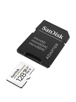 SanDisk High Endurance 128GB MicroSDXC Card With Adapter -NARA Computer Shop VA7TV SQ3 0000000099 N A SLa