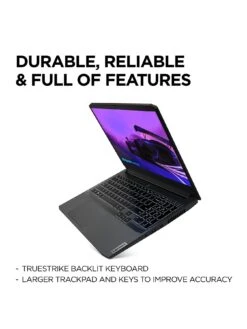 Lenovo IdeaPad Gaming 3 Gaming Laptop - 15.6in FHD 120Hz, GeForce RTX 3060, AMD Ryzen 5, 8GB RAM, 512GB SSD -NARA Computer Shop VAI5P SQ3 0000000004 BLACK SLa