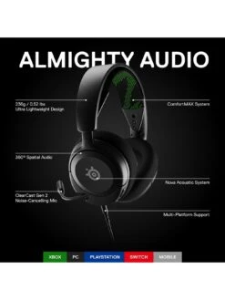 SteelSeries Arctis Nova 1X 7.1 Gaming Headset - Black -NARA Computer Shop VAPI7 SQ6 0000000088 NO COLOR SLd2