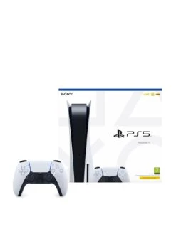 PlayStation 5 Disc Console & Additional DualSense Controller