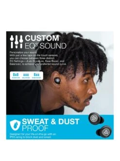 JLab JBuds Air Pro True Wireless Headphones - Black -NARA Computer Shop VASAR SQ2 0000000004 BLACK SLb