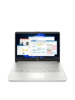 HP 14s-FQ1000NA Laptop - 14in FHD, AMD Ryzen 5, 8GB RAM, 256GB SSD, with Optional Microsoft 365 Family (12 Months) - Silver -NARA Computer Shop VAVPZ SQ3 0000000035 SILVER SLa