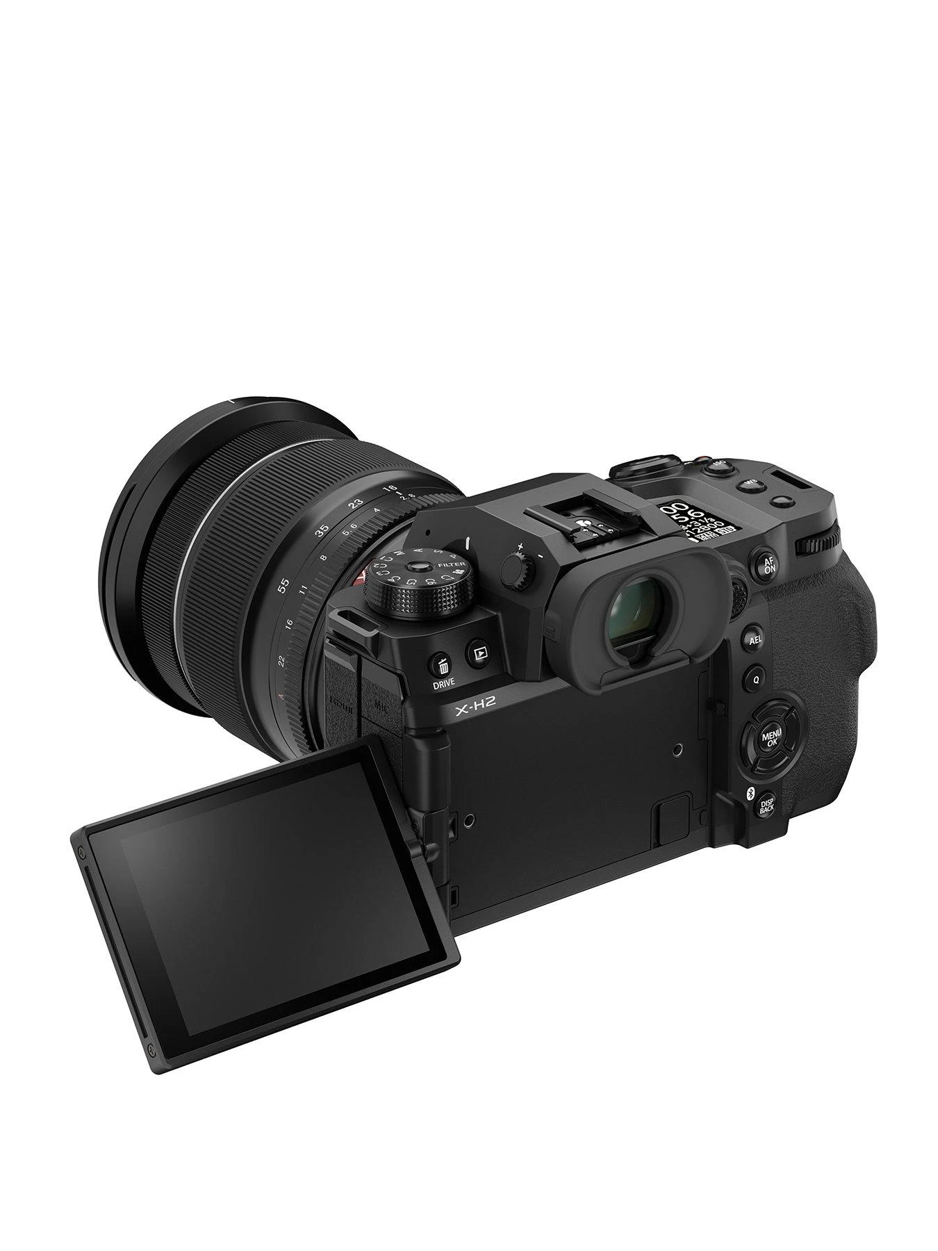 Fujifilm X-H2 Mirrorless Digital Camera Kit With XF 16-80mm Lens, System Bag And 64GB SDXC Card - Black 5 Fujifilm X-H2 Mirrorless Digital Camera Kit With XF 16-80mm Lens, System Bag And 64GB SDXC Card - Black - Image 3