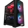 PCSpecialist Fusion R9XS PC Gaming Desktop - AMD Ryzen 9 7950X, GeForce RTX 4090, 32GB RAM, 1TB SSD - Black