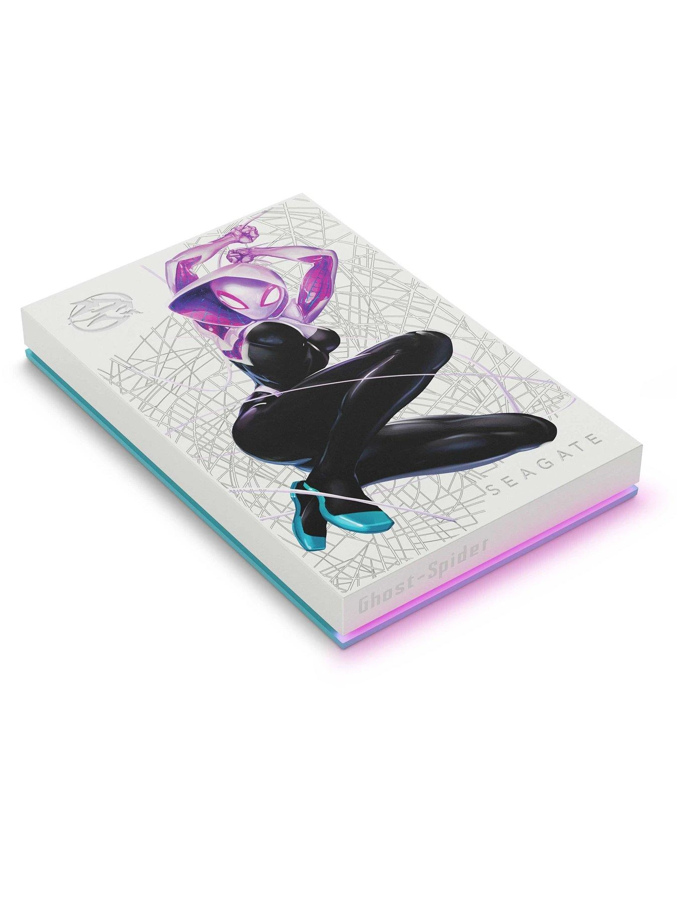 Seagate Marvel Ghost Spider Special Edition FireCuda External 2TB Hard Drive 7 Seagate Marvel Ghost Spider Special Edition FireCuda External 2TB Hard Drive - Image 5