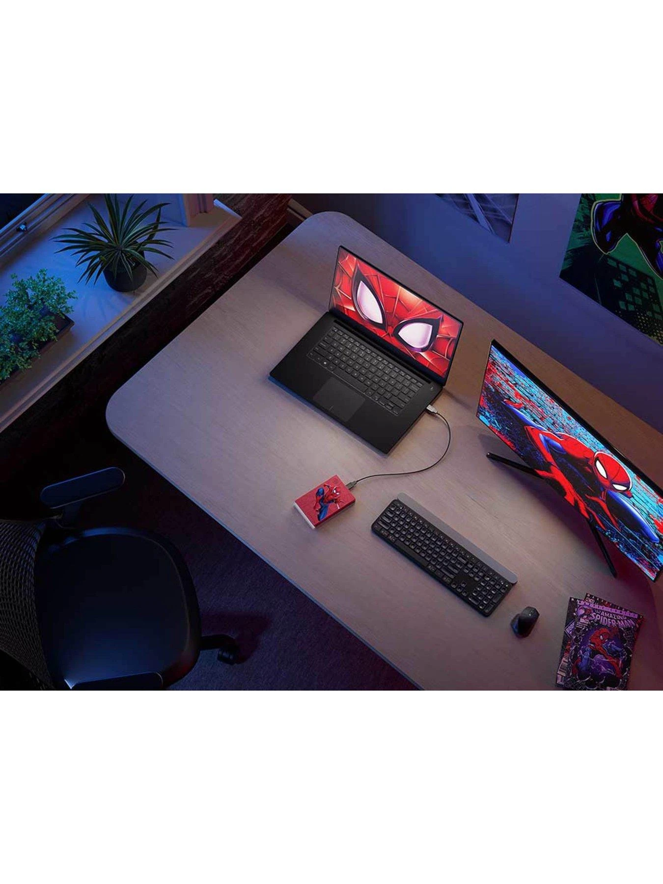 Seagate Marvel Spider-Man Special Edition FireCuda External 2TB Hard Drive 8 Seagate Marvel Spider-Man Special Edition FireCuda External 2TB Hard Drive - Image 6