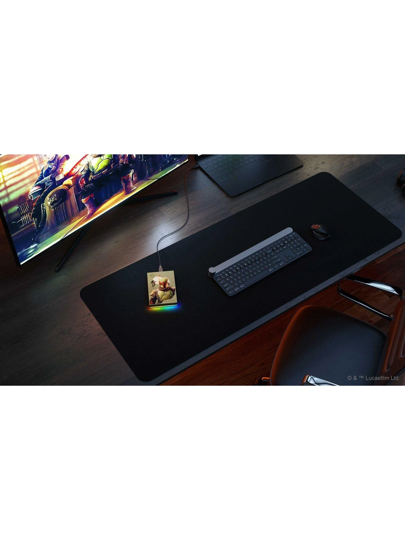 Seagate Star Wars Ep1 Boba Fett Special Edition External 2TB Hard Drive 9 Seagate Star Wars Ep1 Boba Fett Special Edition External 2TB Hard Drive - Image 7