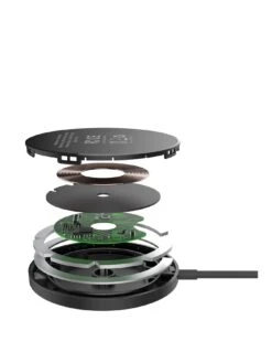 Energizer 15watt Magnetic Wireless Charger Supports Wireless Charging On Your IPhone12, 13 & 14 Series Handsets (Qi Certified) -NARA Computer Shop VCHI4 SQ2 0000000004 BLACK SLb