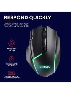 Trust GXT 131 Ranoo Wireless Gaming Mouse -NARA Computer Shop VCWJJ SQ6 0000000099 N A SLd2