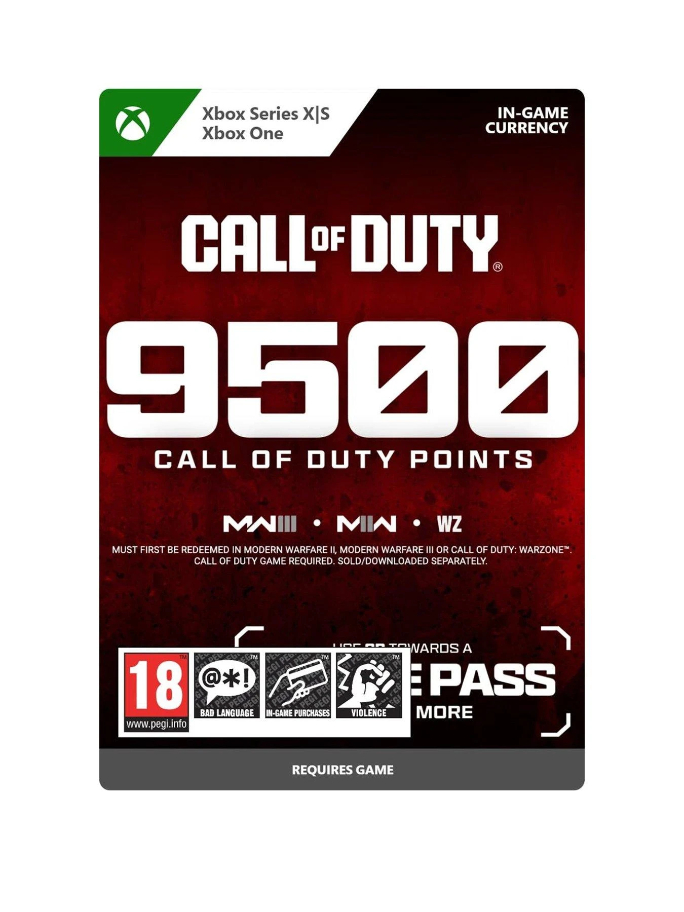 Xbox Call Of Duty: Modern WarFare II - 9,500 Points 3 Xbox Call Of Duty: Modern WarFare II - 9,500 Points