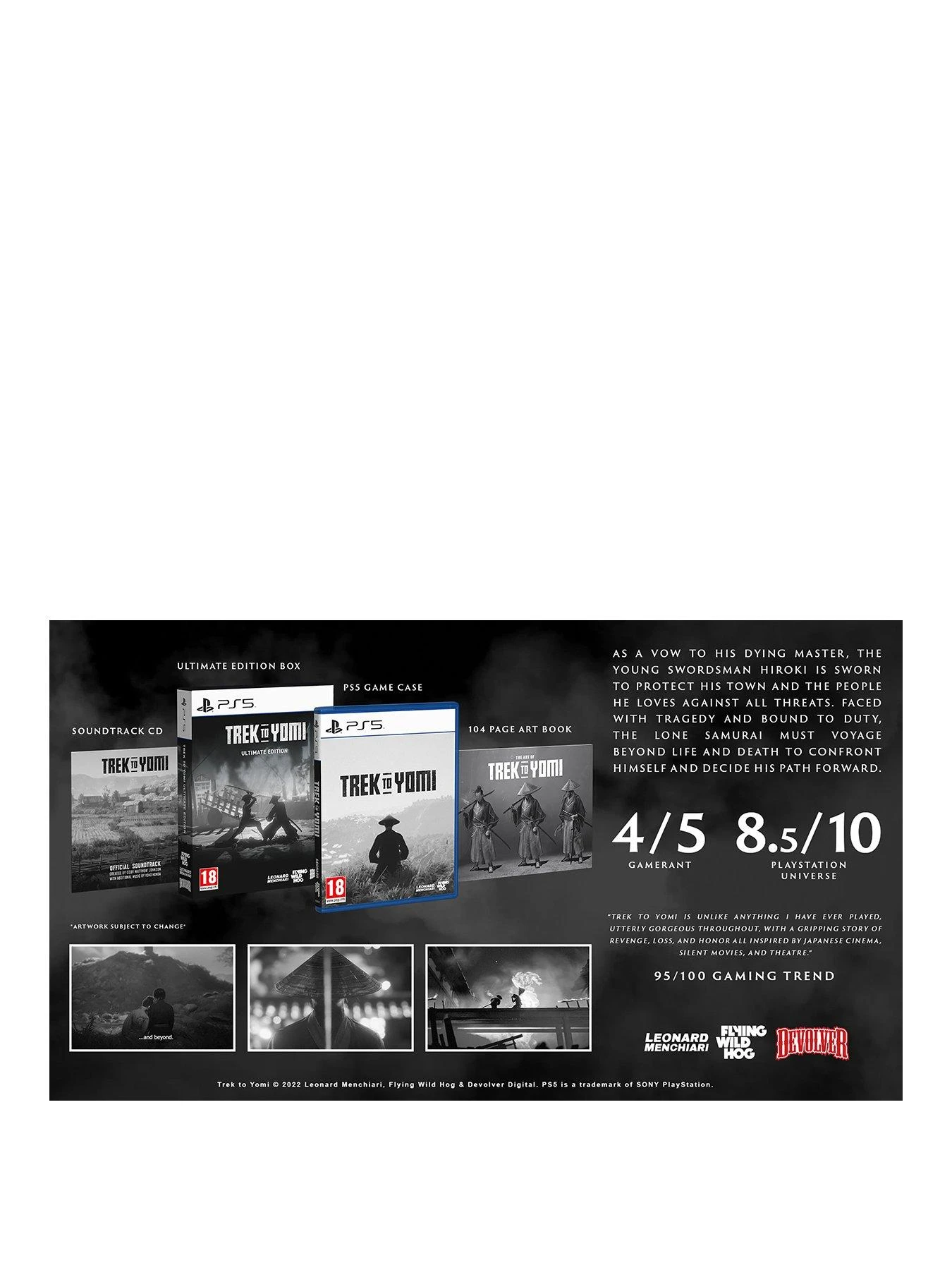 PlayStation 5 Trek To Yomi: Deluxe Edition 4 PlayStation 5 Trek To Yomi: Deluxe Edition - Image 2