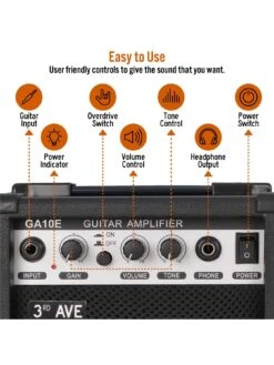 3rd Avenue 10W RMS Guitar Amplifier 10 3rd Avenue 10W RMS Guitar Amplifier -NARA Computer Shop VE34J SQ4 0000000099 N A SLd1