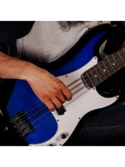 3rd Avenue Full Size Bass Guitar Ultimate Kit With 15W Amp - 6 Months FREE Lessons - Blueburst -NARA Computer Shop VE34K SQ7 0000000099 N A SLd4