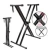 RockJam RJX29 Keyboard Stand -NARA Computer Shop VEUB8 SQ1 0000000004 BLACK SLf