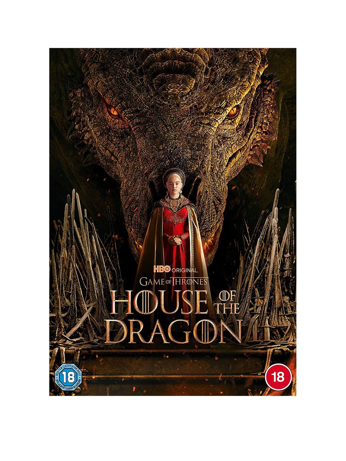 Game Of Thrones House Of The Dragon: Season 1 - DVD 3 Game Of Thrones House Of The Dragon: Season 1 - DVD