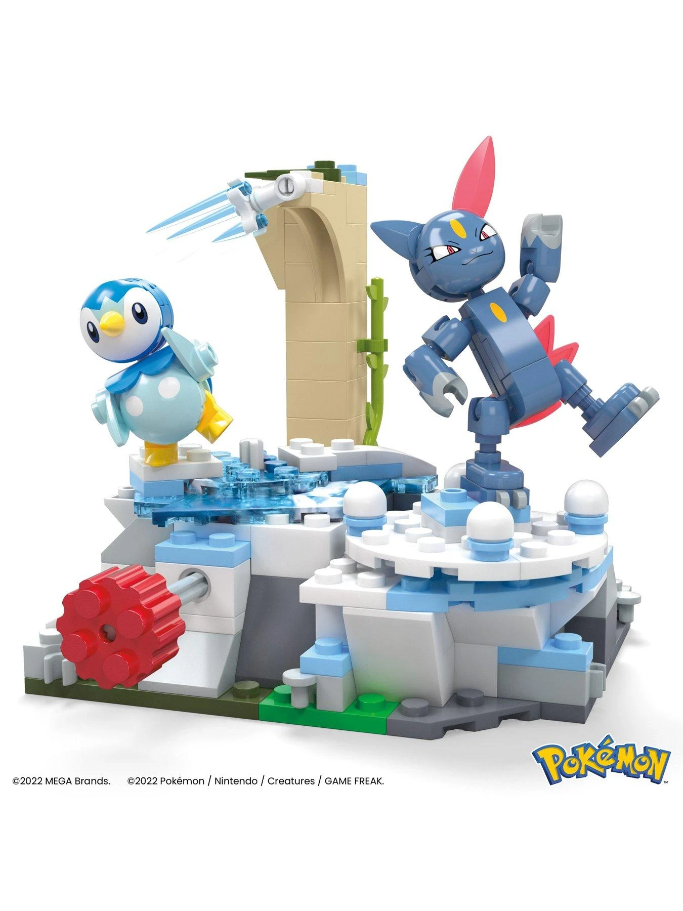 Mega Construx Pokémon Piplup And Sneasel's Snow Day Building Set 8 Mega Construx Pokémon Piplup And Sneasel's Snow Day Building Set - Image 6