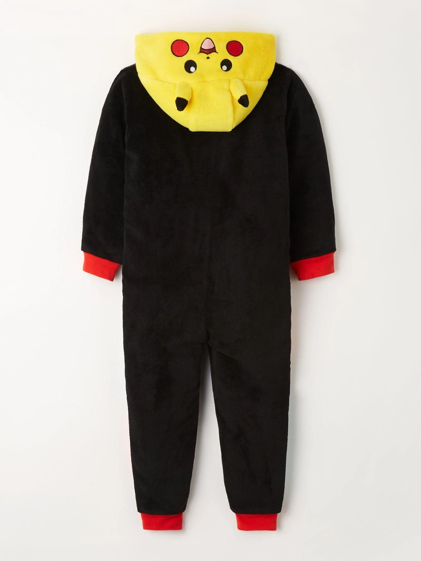 Pokemon Hood Detail Fleece All In One - Black 4 Pokemon Hood Detail Fleece All In One - Black - Image 2
