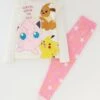 Pokemon Pikachu And Friends Long Sleeve Pyjamas - Pink/Cream -NARA Computer Shop VFM8W SQ1 0000000063 PINK SLf