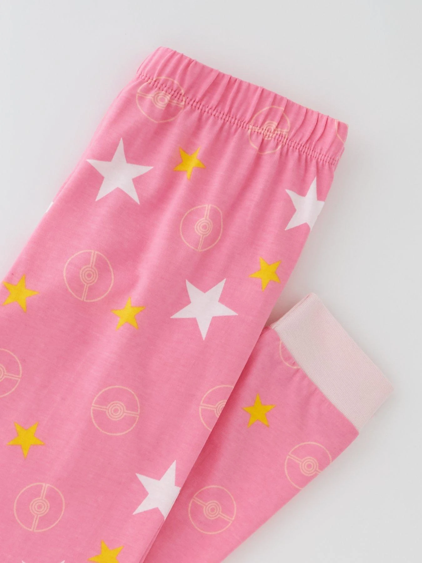 Pokemon Pikachu And Friends Long Sleeve Pyjamas - Pink/Cream 6 Pokemon Pikachu And Friends Long Sleeve Pyjamas - Pink/Cream - Image 4