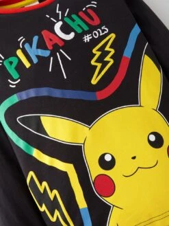 Pokemon Pikachu Long Sleeve Pyjamas - Black 8 Pokemon Pikachu Long Sleeve Pyjamas - Black -NARA Computer Shop VFM8X SQ4 0000000004 BLACK SLd