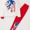 Sonic The Hedgehog Children’s Large Graphic Long Sleeve Pyjamas - Red 1 Sonic The Hedgehog Children’s Large Graphic Long Sleeve Pyjamas - Red -NARA Computer Shop VFU1T SQ1 0000000017 RED SLf
