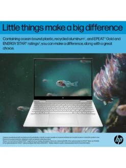 HP Envy X360 13-bf0002na Laptop - 13.3in Touchscreen, Intel Core I7, 16GB RAM, 512GB SSD - Silver -NARA Computer Shop VFVGK SQ5 0000000035 SILVER SLd1
