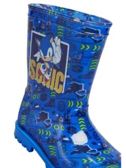 Sonic The Hedgehog All Over Print Wellies - Blue -NARA Computer Shop VFZIR SQ3 0000000020 BLUE SLd