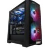 PCSpecialist Cypher T80 Gaming Desktop PC - NVIDIA GeForce RTX 4080, Intel Core I7-13700KF, 32GB RAM, 1TB NVMe SSD -NARA Computer Shop VFZO4 SQ1 0000000004 BLACK SLf
