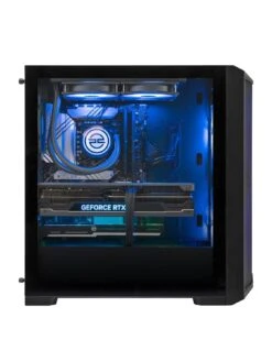 PCSpecialist Cypher T80 Gaming Desktop PC - NVIDIA GeForce RTX 4080, Intel Core I7-13700KF, 32GB RAM, 1TB NVMe SSD -NARA Computer Shop VFZO4 SQ2 0000000004 BLACK SLb