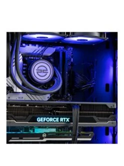 PCSpecialist Cypher T80 Gaming Desktop PC - NVIDIA GeForce RTX 4080, Intel Core I7-13700KF, 32GB RAM, 1TB NVMe SSD -NARA Computer Shop VFZO4 SQ3 0000000004 BLACK SLa