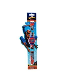 Marvel Disney Marvel Spiderman Red And Blue Digital Watch -NARA Computer Shop VG4IM SQ3 0000000029 MULTI MDd