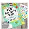 The Personalised Memento Company Personalised Activity Book With Stickers -NARA Computer Shop VG4PH SQ1 0000000099 N A SLf