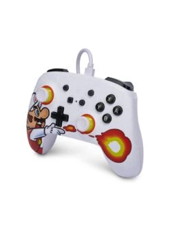 PowerA Enhanced Wired Controller For Nintendo Switch - Fireball Mario -NARA Computer Shop VG7E9 SQ4 0000000088 NO COLOR SLd