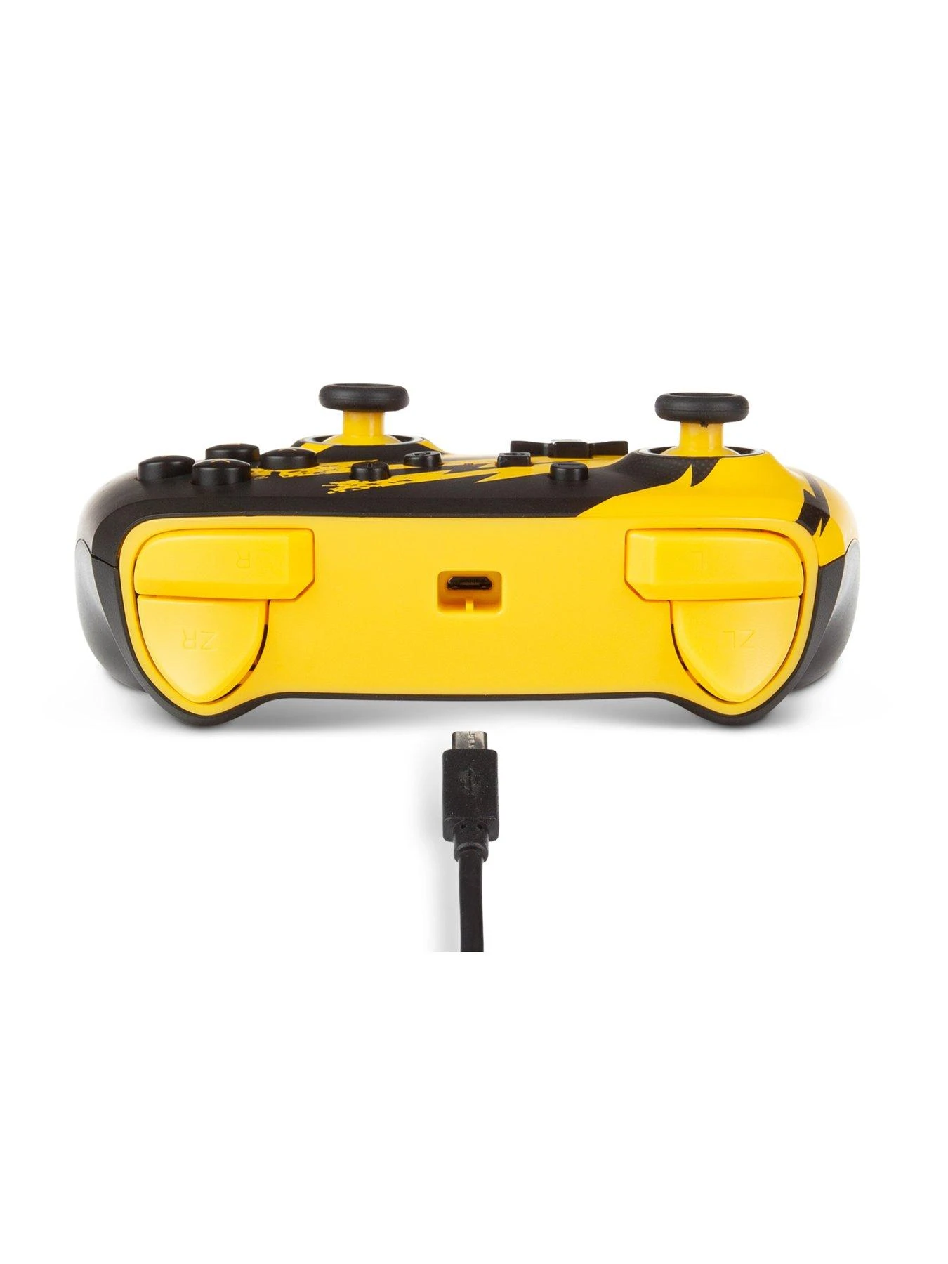 PowerA Enhanced Wired Controller For Nintendo Switch - Pikachu Lightning 8 PowerA Enhanced Wired Controller For Nintendo Switch - Pikachu Lightning - Image 6
