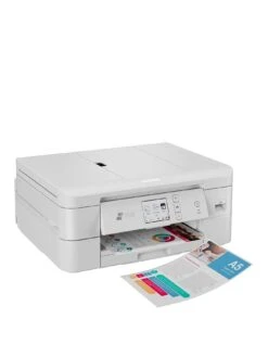 Brother DCPJ1800DW All-in-One Colour Wireless Inkjet Printer With Automatic Paper Cutter -NARA Computer Shop VGCPO SQ3 0000000013 WHITE SLa