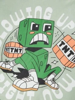 Minecraft Kids Minecraft Graphic T-Shirt - Green 8 Minecraft Kids Minecraft Graphic T-Shirt - Green -NARA Computer Shop VGD6B SQ4 0000000047 GREEN SLd