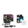 Philips Hue Hue Lily White And Colour Ambiance Outdoor Smart Spotlight Base Kit With Hue Bridge -NARA Computer Shop VGENB SQ1 0000000099 N A SLf