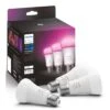 Philips Hue Hue White & Colour Ambiance Smart Bulb 3 Pack LED 6.5W E27 -NARA Computer Shop VGENF SQ1 0000000099 N A SLf