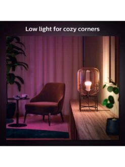 Philips Hue Hue White & Colour Ambiance Smart Bulb 3 Pack LED 6.5W E27 -NARA Computer Shop VGENF SQ3 0000000099 N A SLd1