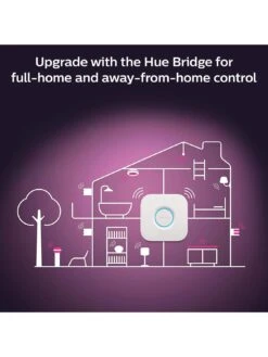 Philips Hue Hue White & Colour Ambiance Smart Bulb 3 Pack LED 6.5W E27 -NARA Computer Shop VGENF SQ6 0000000099 N A SLd4