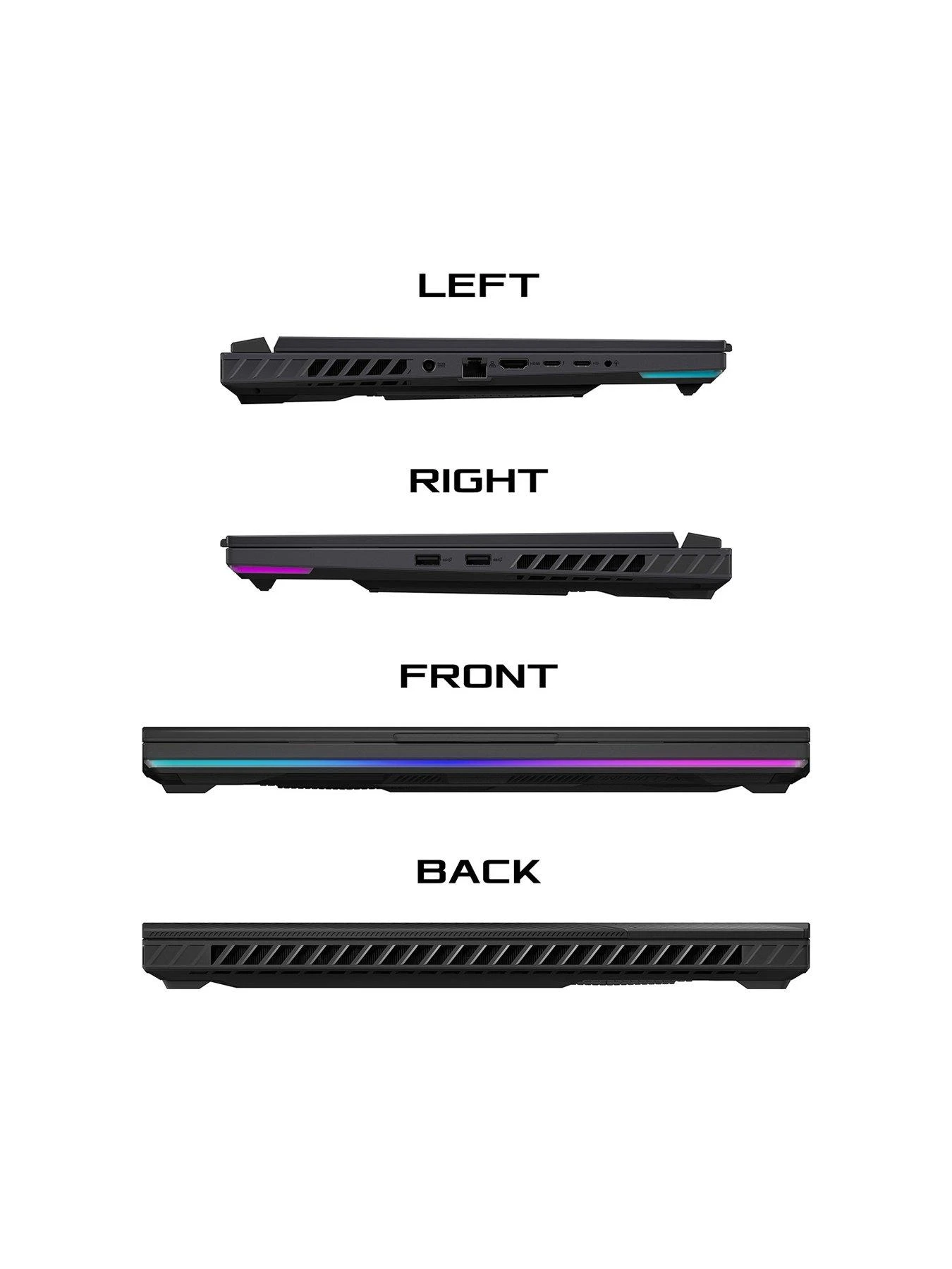 Asus ROG Strix G16 Gaming Laptop - 16in FHD+ 165Hz, RTX 4060, Intel Core I5, 16GB RAM, 512GB SSD 9 Asus ROG Strix G16 Gaming Laptop - 16in FHD+ 165Hz, RTX 4060, Intel Core I5, 16GB RAM, 512GB SSD - Image 7