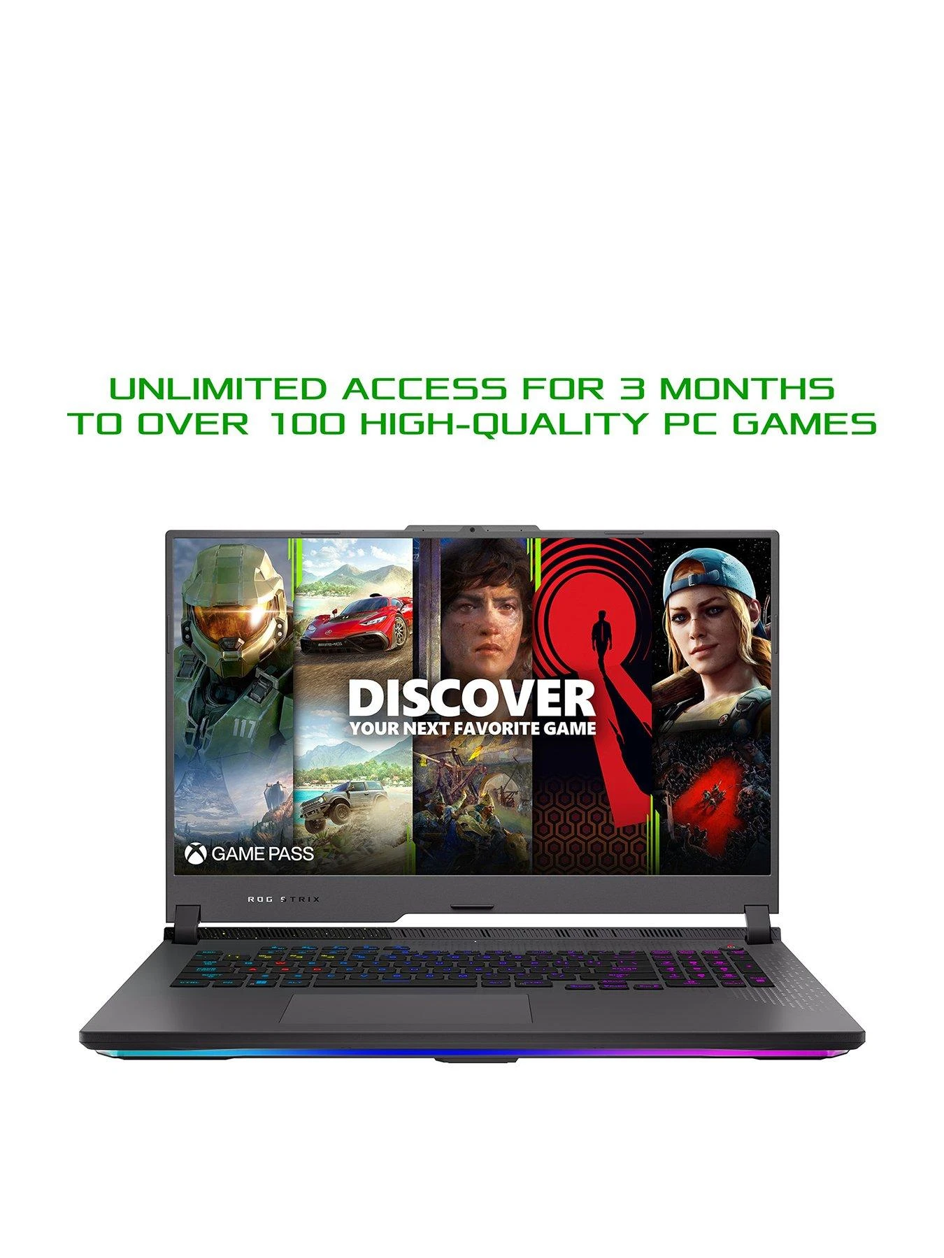 Asus ROG Strix G17 Gaming Laptop - 17.3in FHD, RTX 4070, AMD Ryzen 9, 16GB RAM, 1TB SSD 4 Asus ROG Strix G17 Gaming Laptop - 17.3in FHD, RTX 4070, AMD Ryzen 9, 16GB RAM, 1TB SSD - Image 2